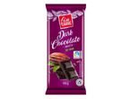 Fin Carré 50% kakaótartalmú étcsokoládé, 100 g-os kiszerelésben, lila csomagolásban.