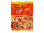 Sweet Corner Peach Loopies: perzik smaak fruitringen.