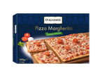 Pizza Margherita ITALIAMO congelada com tomate e mozzarella.