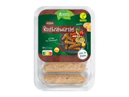 Vegane Rostbratwürstel Alternative