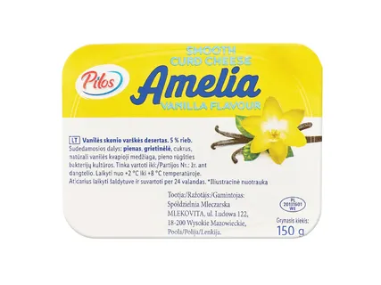 Vanilinė varškytė Amelia