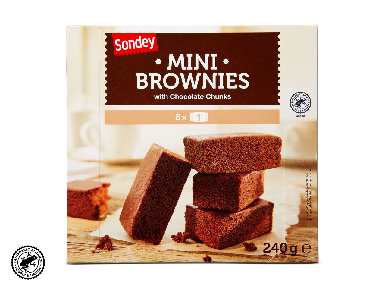 Ga naar volledige schermweergave: Mini-brownies - afbeelding 1