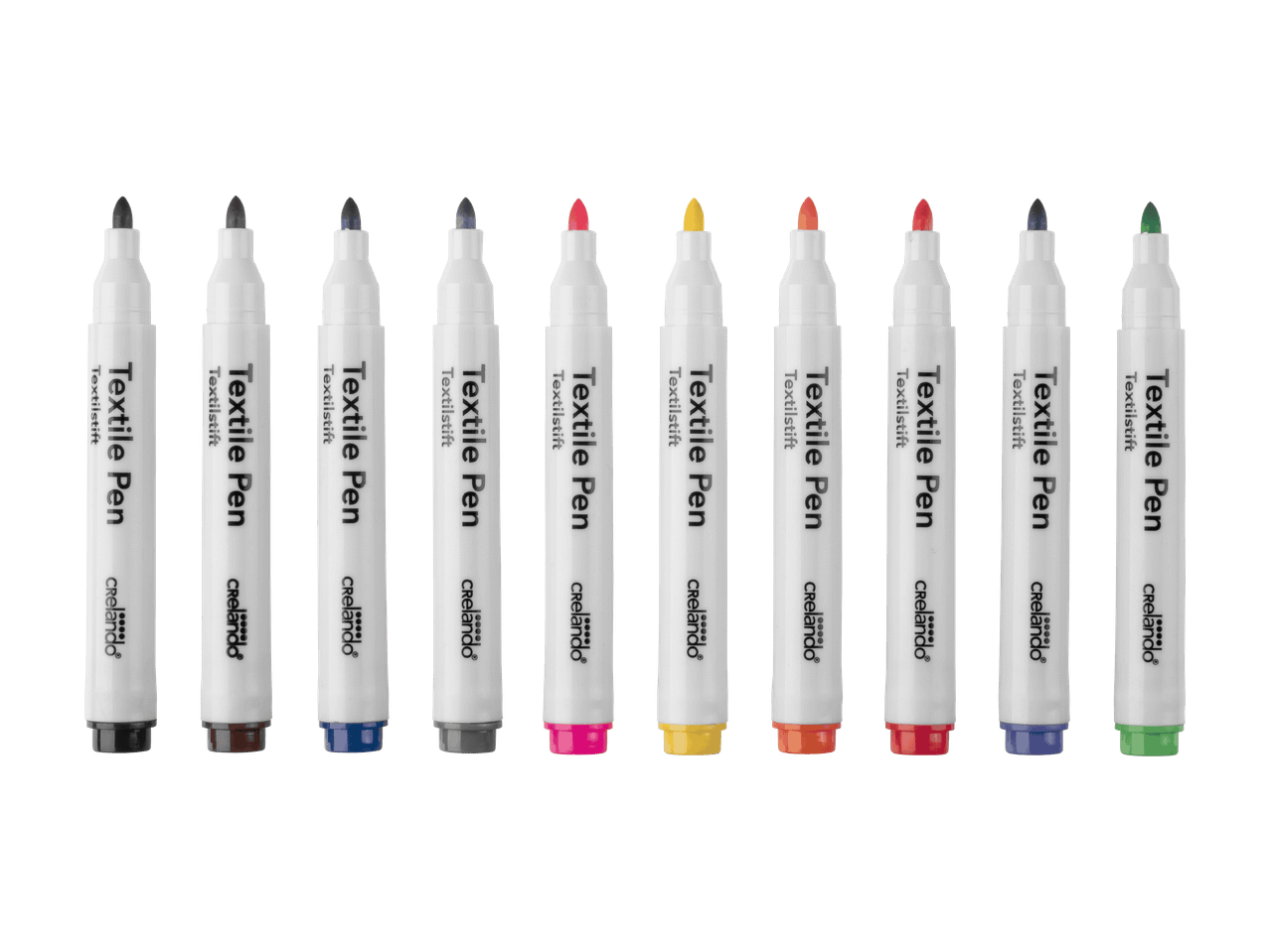 Tekstiilikynä 10 kpl