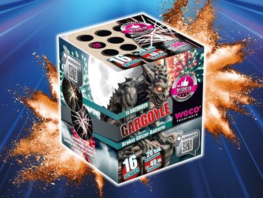  WECO Brokat-Glitzer-Batterie „Gargoyle“ **