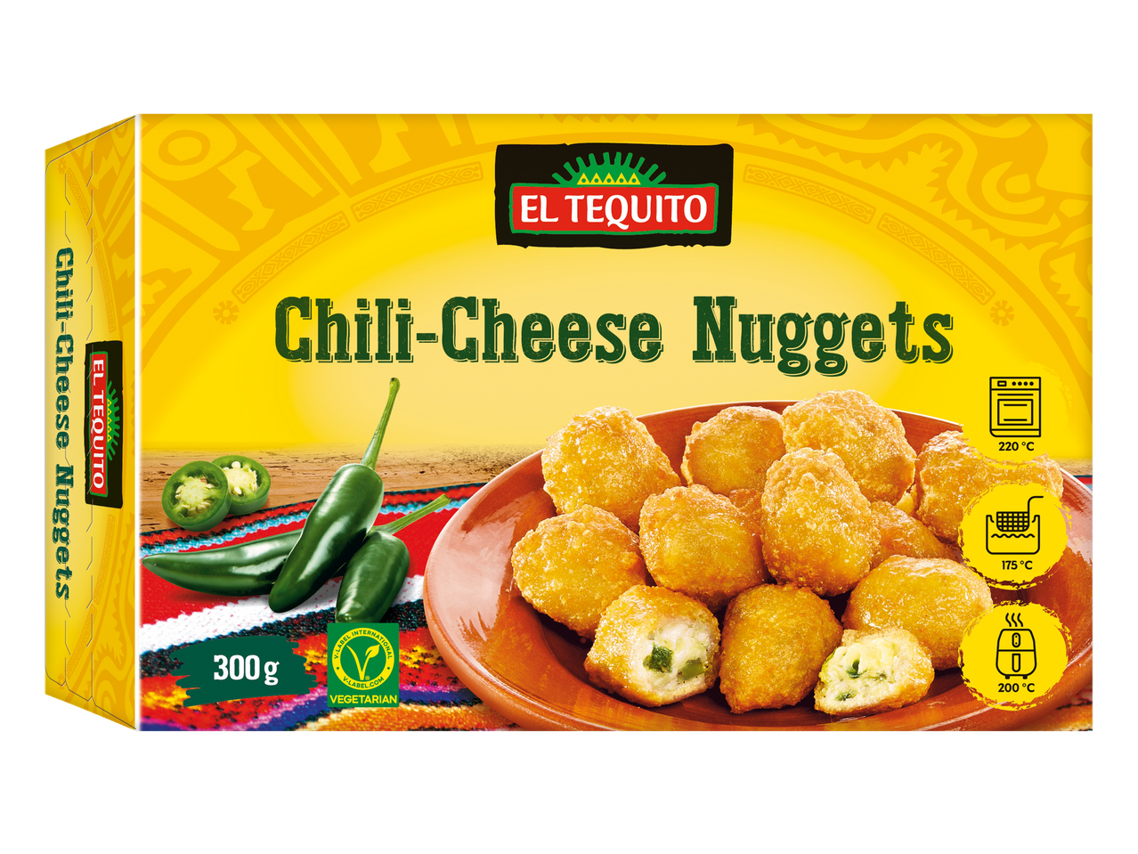 Chifteluțe Chili-Cheese El Tequito, vegetariene.