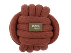 Max's World bruin touwspeelgoed voor honden
