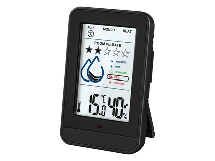 Hőmérséklet- és páratartalom-kijelző