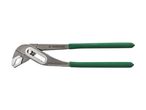 A gray and green Parkside water pump pliers on a white background.