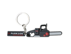 Parkside sleutelhanger in de vorm van een kettingzaag.