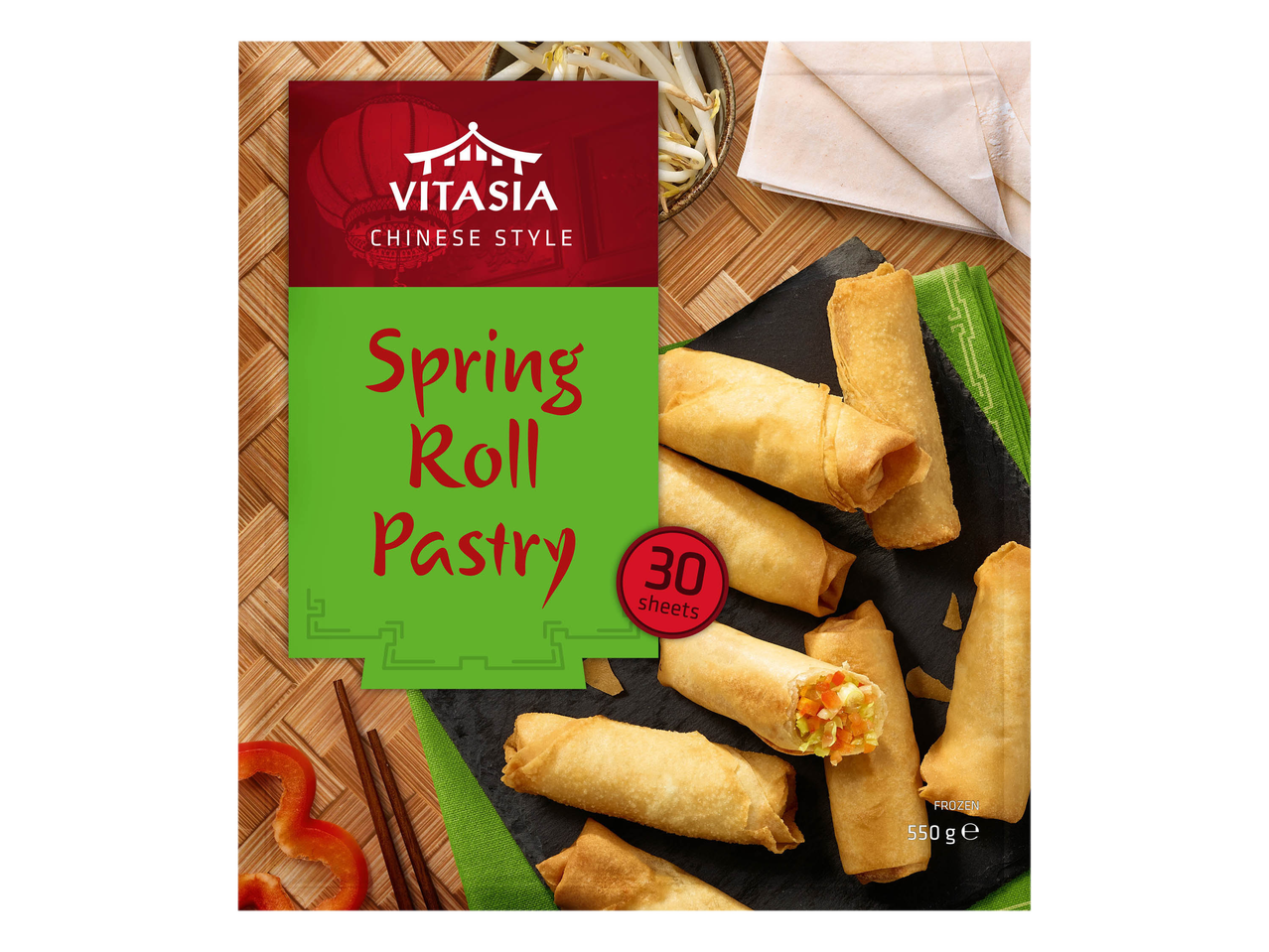 Sfoglie per involtini primavera