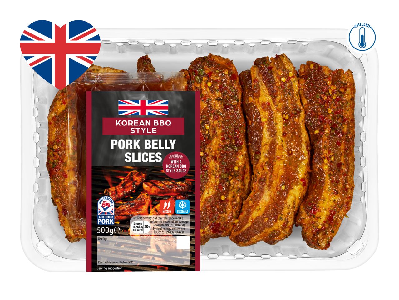 XXXL Pork Belly Slices