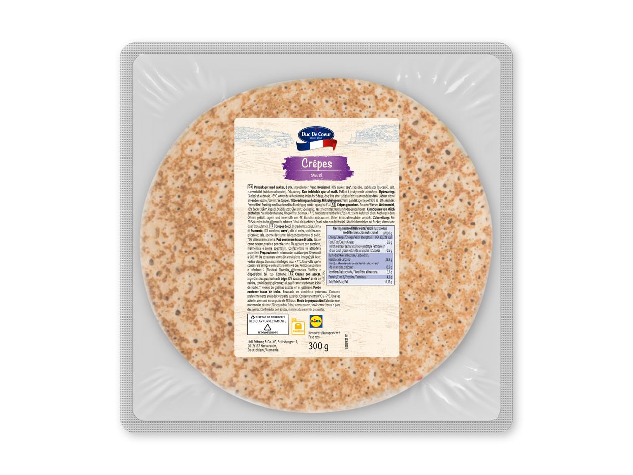Sukrede crepes