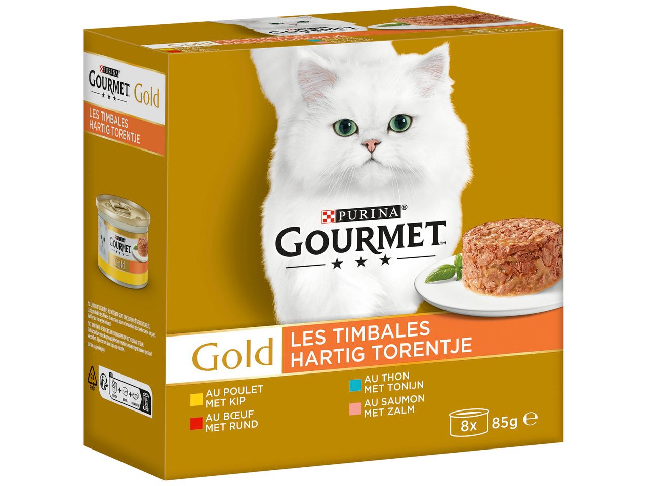 Aller en mode plein écran : Purina Gourmet Gold Les Timbales - Image 1