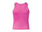 Pink sleeveless athletic top