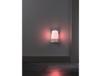 LIVARNO home LED Night Light emitting a red glow in a dark room.