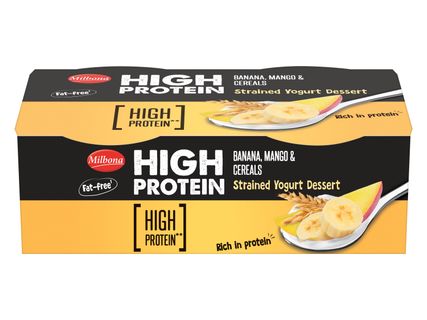 High protein joghurtos desszert