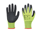 Parkside® radne rukavice, crne i neonsko žute sa teksturiranim hvatom, veličina 8.