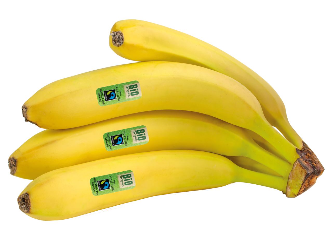 Gehe zu Vollbildansicht: Fairtrade Bio Bananen - Bild 1