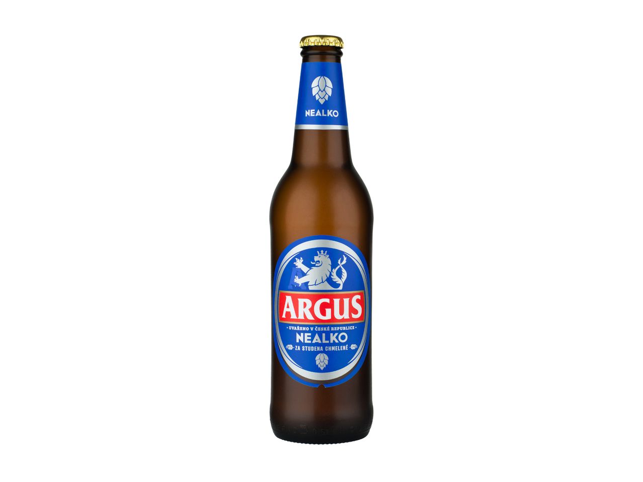 Lahvové pivo Angus.