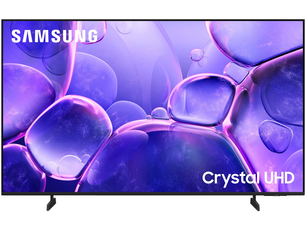 Samsung 50' Crystal UHD 4K Smart TV sa živopisnim ljubičastim apstraktnim ekranom