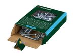 An open box of 120 chipboard screws, size 4.0 x 40mm, with a yellow bit.