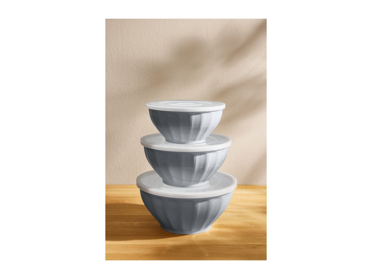 Grey Bowl Set - 3 Pieces