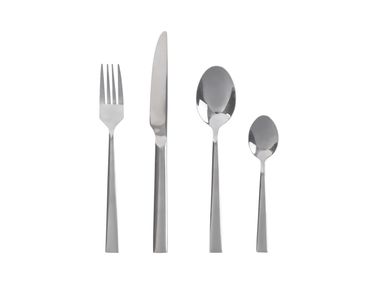 ERNESTO® Edelstahl-Besteckset, 24-teilig