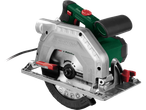 A Parkside circular saw with a 190mm blade and various settings.
