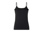 Women's black spaghetti strap camisole top