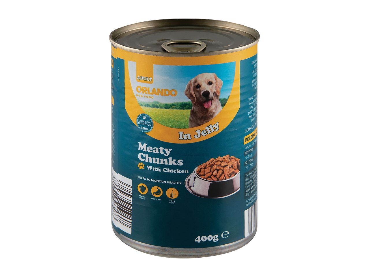 Go to full screen view: Orlando Dog Food Can - Image 1