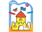Lupilu® bojanka s dvorcem, leptirom i bojicama, dob 2+.