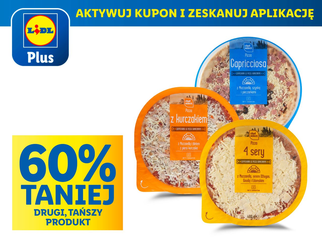 WSZYSTKIE PIZZE CHŁODZONE CHEF SELECT