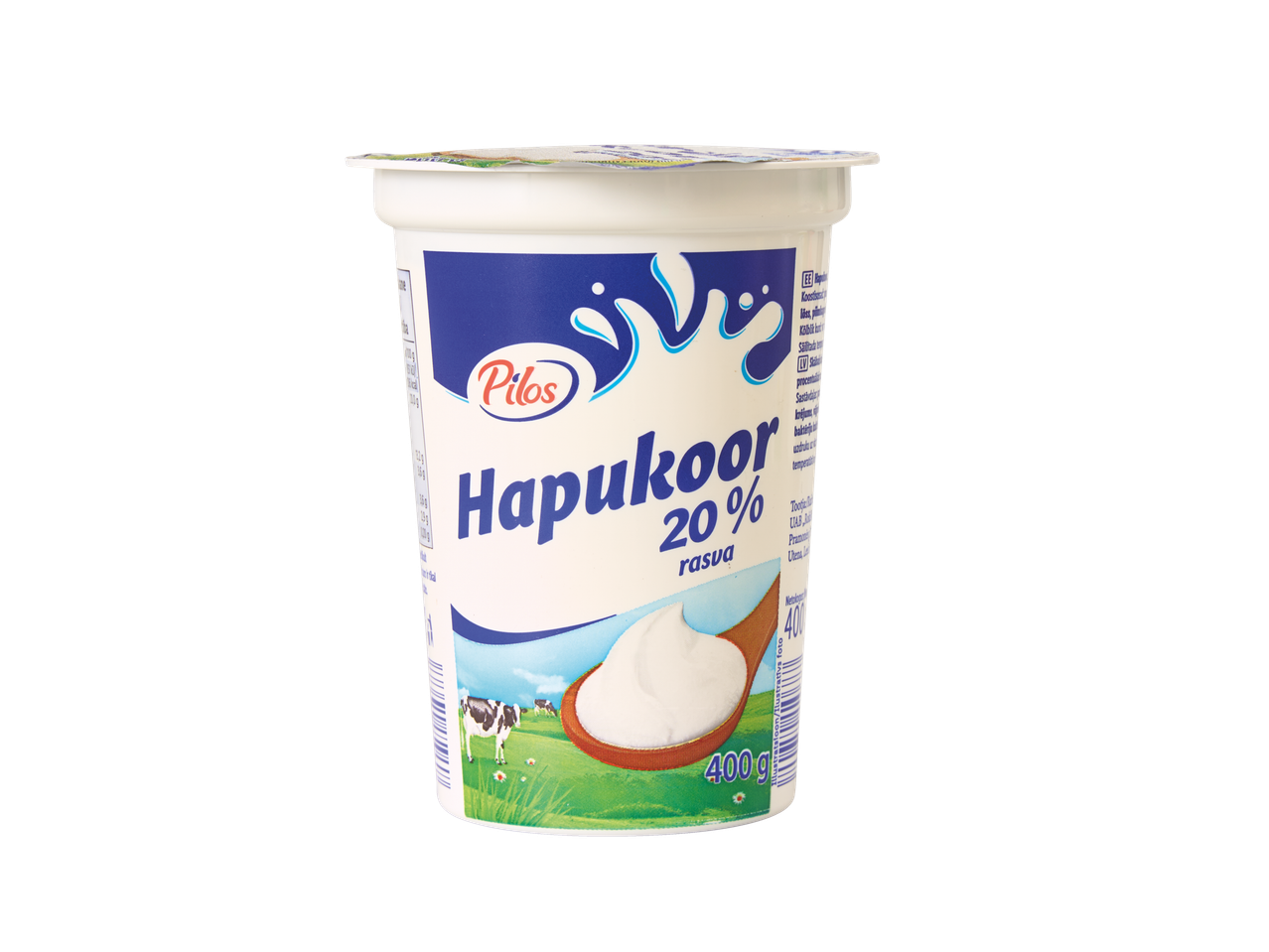 Tops Pilos Hapukoor 20% hapukoort.