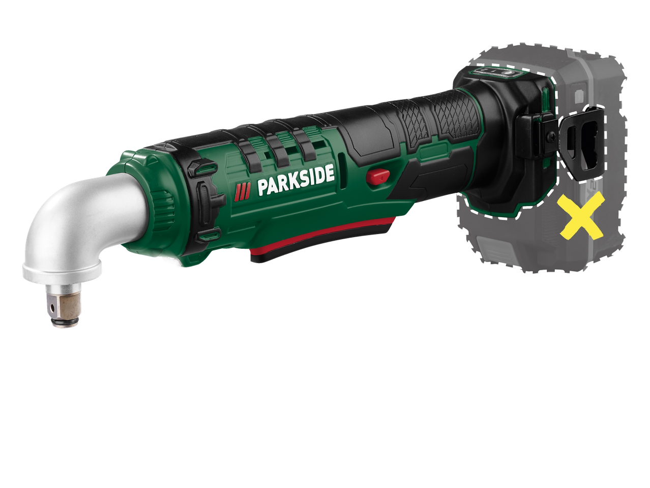 PARKSIDE® Akumulatorowy kątowy klucz udarowy 20 V