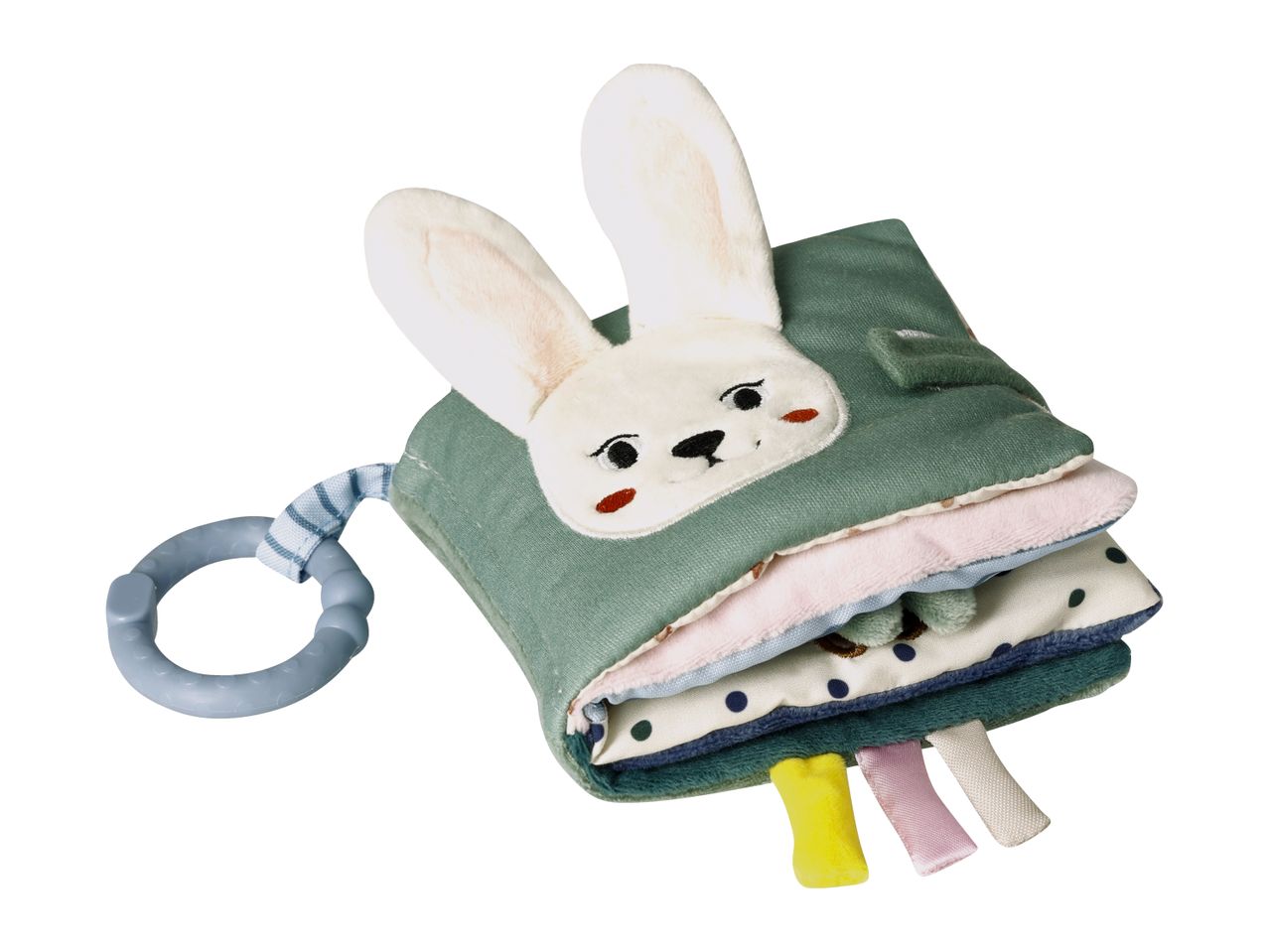 Lupilu Soft Baby Book Toy on a white background. 