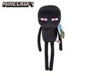 Minecraft Enderman plush toy with game logo and product tag.