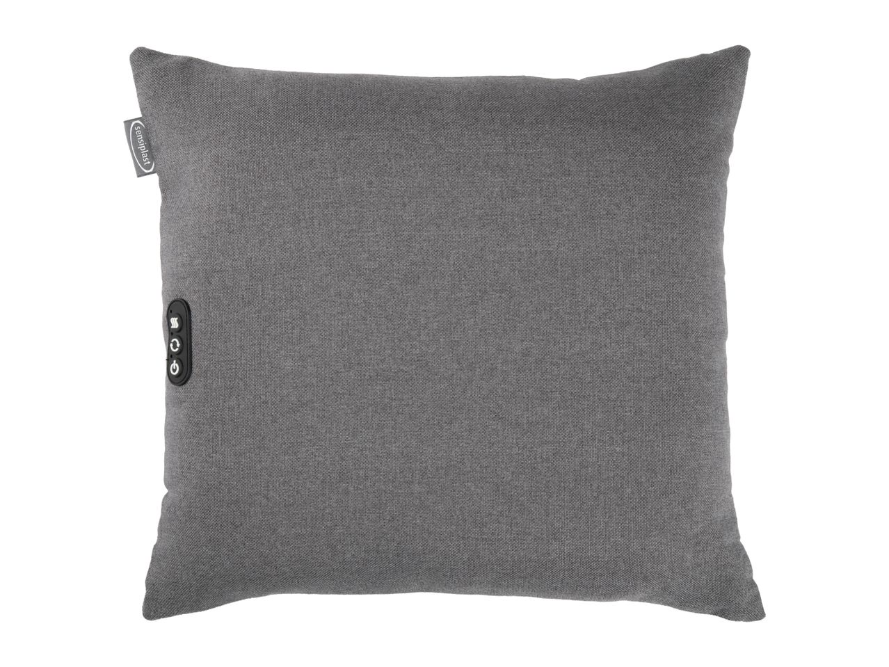 Sensiplast grey massage cushion with control panel