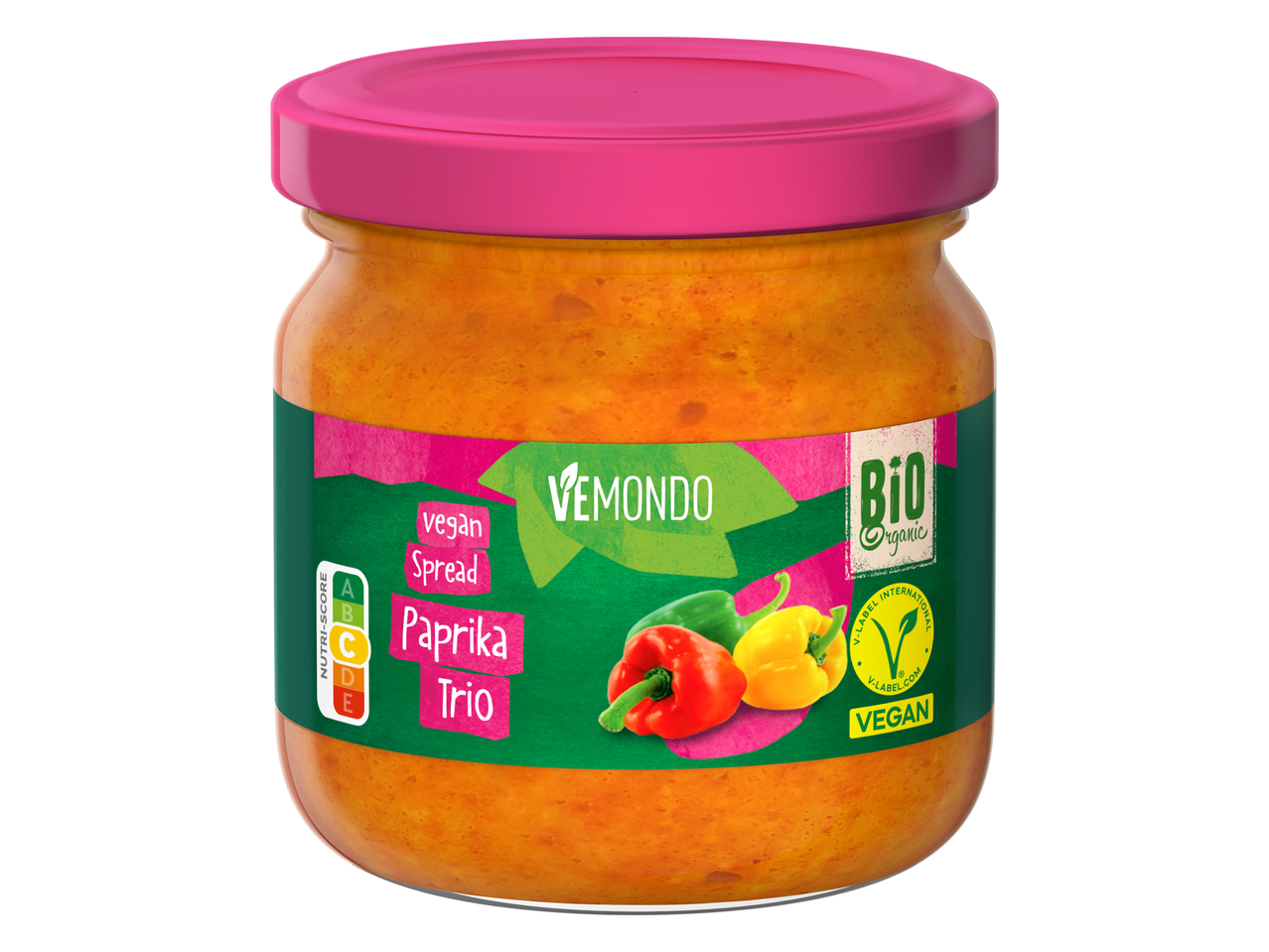 VEMONDO Paprika Trio: Vegán bio kenőcs.