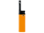 Orange BIC lighter.