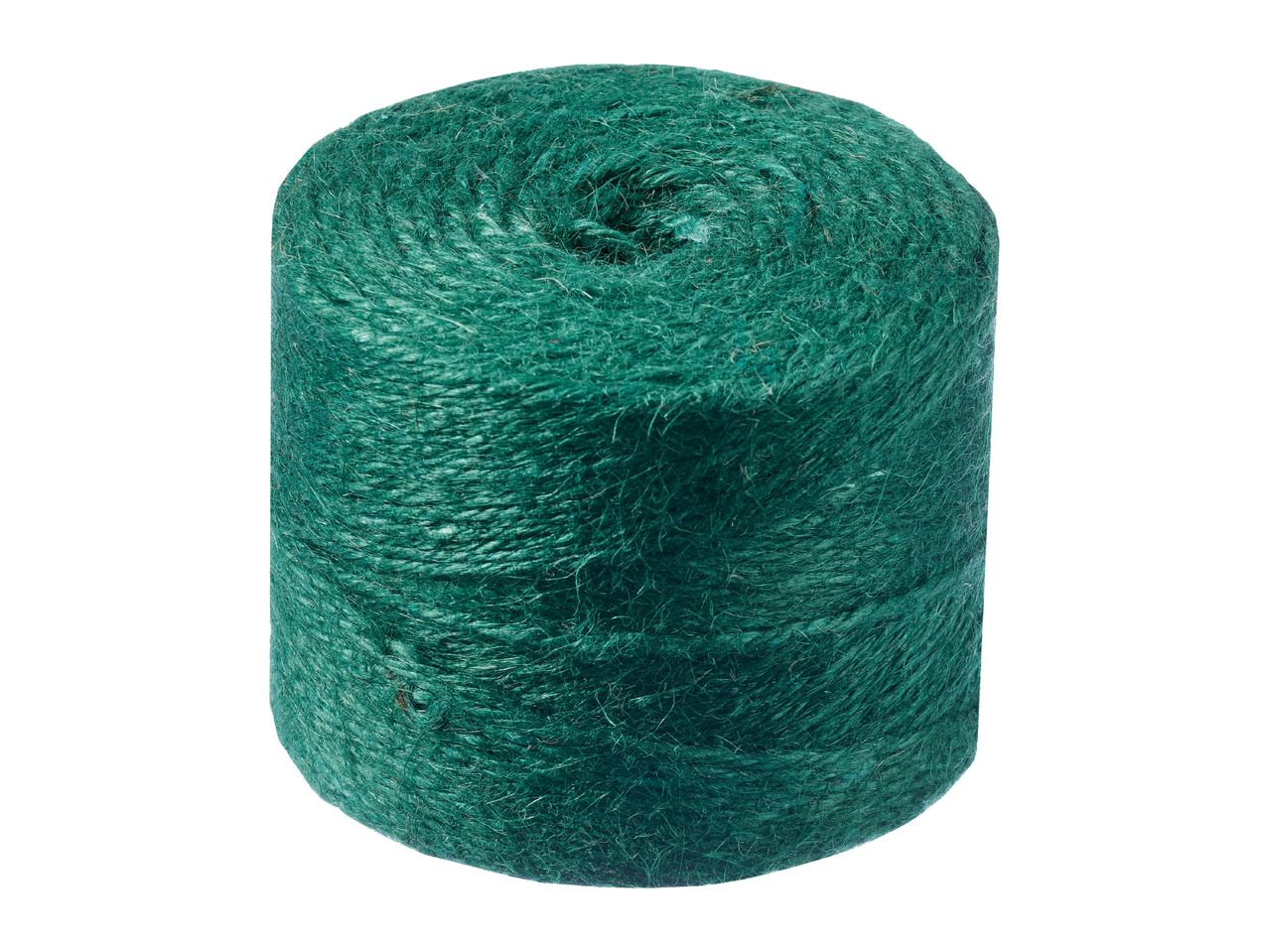 Green garden twine roll