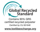 Global Recycled Standard: 90% ανακυκλωμένος πολυεστέρας GRS. CU 851646
