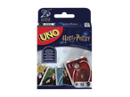 Mattel UNO Harry Potter Card Game, featuring Harry, Hermione, and Ron cards.