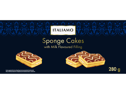 Piskótaszelet tejkrémmel töltve*