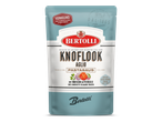 Verpakking pastasaus met knoflook en peterselie, gemaakt met 100% zongerijpte Italiaanse tomaten en extra vergine olijfolie.