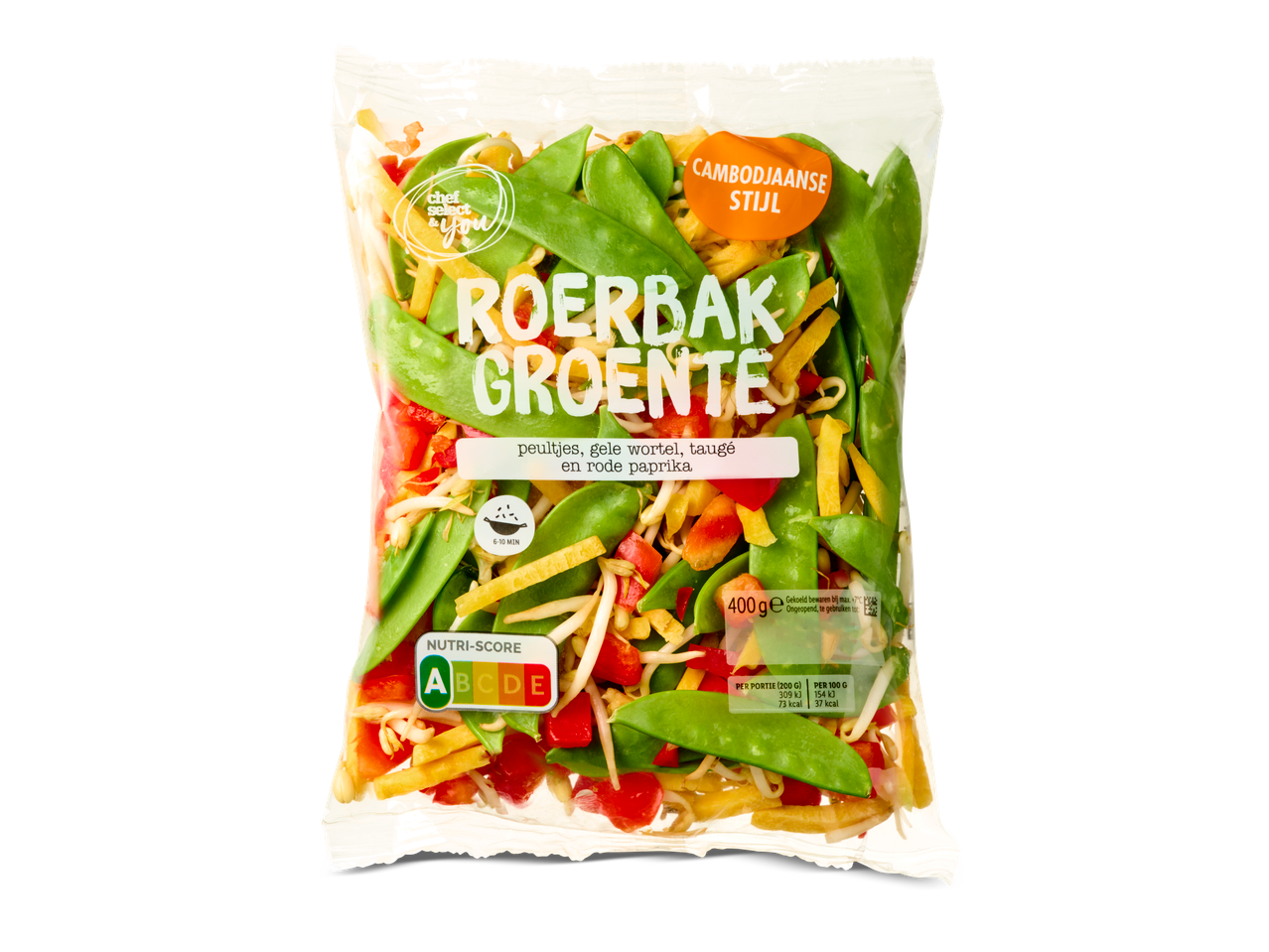 Chef Select & You: Kant-en-klare roerbakgroenten, Cambodjaanse stijl.