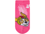 Pink socks featuring Ryder from Paw Patrol.