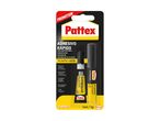 Pattex Plastic Liquid hurtighæftende lim med aktivator i 4 ml emballage.