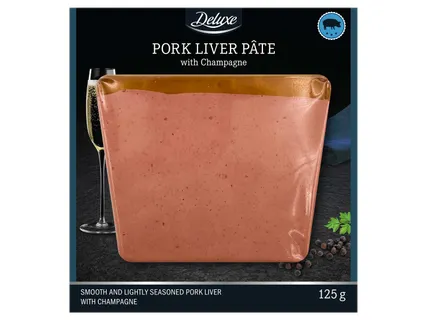 Májas / májpástétom aszpikréteggel