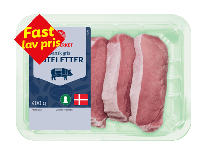 MADVÆRKET Kamkoteletter