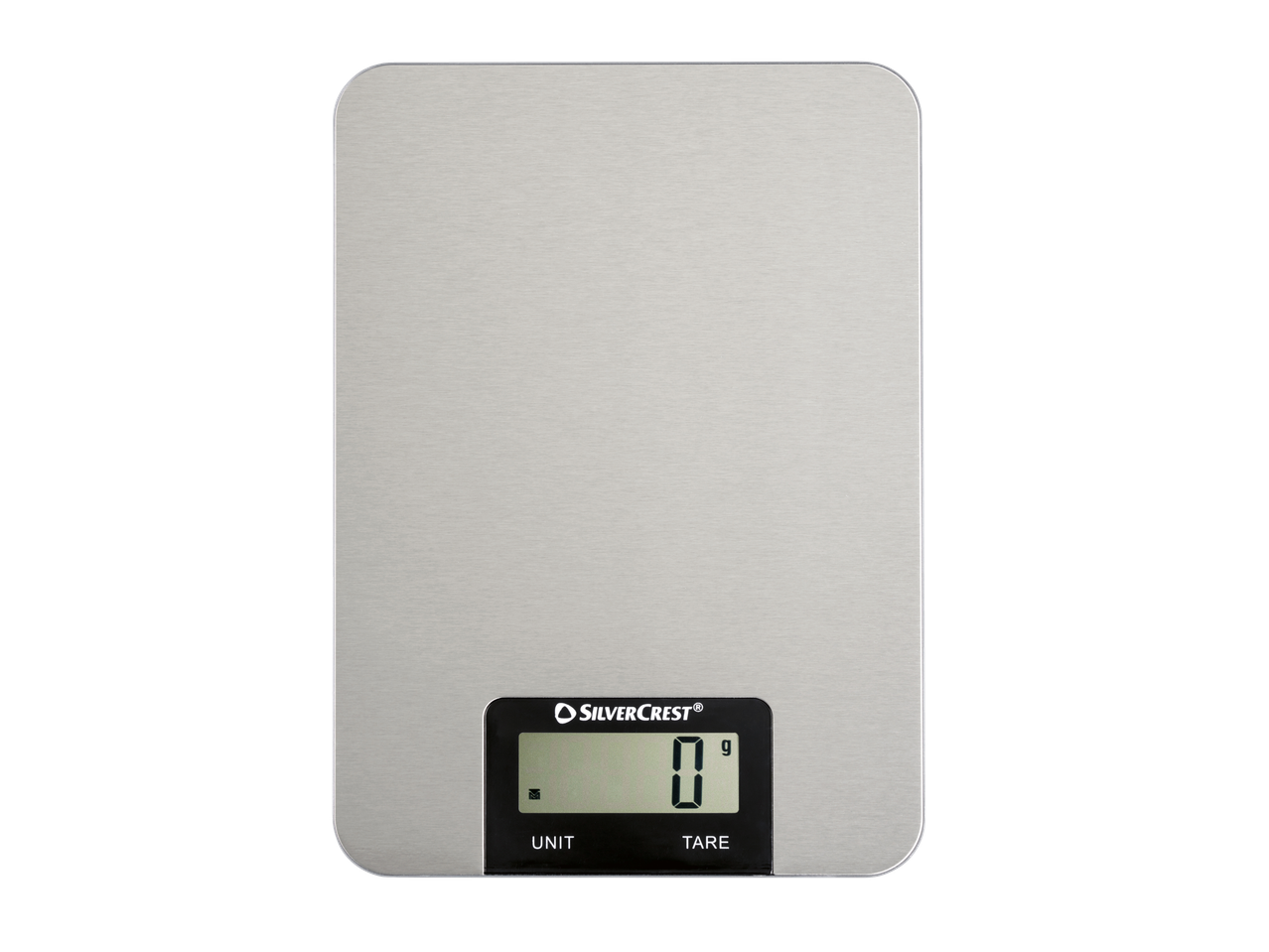 Silvercrest® digitālie virtuves svari ar displeju un UNIT un TARE pogām